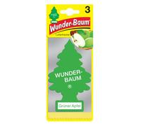 Wunderbaum 171207 - Ambientador de Coche (3 Unidades), Aroma de Manzana