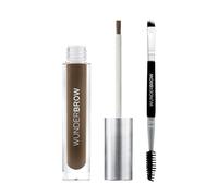 WUNDERBROW Gel de Cejas Negro/Marrón Intenso Waterproof - Larga Duración Hasta 3 Días, Sin Transferencia, Vegano