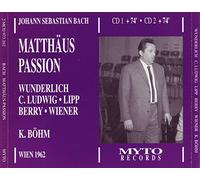 Wunderlich - Bach: Matthäus Passion [Import]