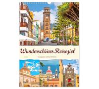 Wunderschönes Reiseziel - La Laguna und La Orotava (Wandkalender 2026 DIN A3 hoch), CALVENDO Monatskalender: Teneriffa ist die größte kanarische Vulkaninsel vor der Küste Afrikas.