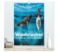 Wunderwelten - Es ist nicht das, was es zu sein scheint. (hochwertiger Premium Wandkalender 2026 DIN A2 hoch), Kunstdruck in Hochglanz: Wunderwelten ... - Es ist nicht das, was es zu sein scheint.