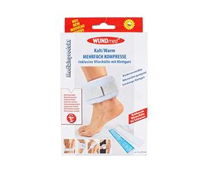 wundmed Compresa múltiple, botiquín de primeros auxilios, refrescante, caliente, reutilizable, bolsa de frío, bolsa de hielo, picaduras de insectos, tirones, reutilizable, poliéster