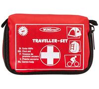 Wundmed - Juego de primeros auxilios, 32 piezas, incluye práctico estuche con cinturón