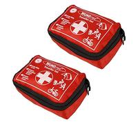 Wundmed Juego de primeros auxilios de 32 piezas, 2 unidades, set de emergencia al aire libre, kit de primeros auxilios