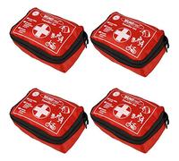 Wundmed Juego de primeros auxilios de 32 piezas, 4 kits de emergencia al aire libre, kit de primeros auxilios