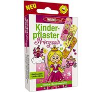 Wundmed Paquete de 5 tiritas infantiles de princesa, 5 paquetes de 10 unidades (50 unidades)