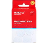 WUNDmed Wund-Pflaster rund transparent Ø 2,5 cm, 20 pzas Esparadrapo