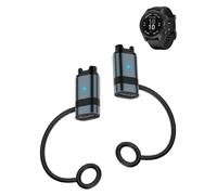 WUNIAK Adaptador de cargador tipo C para Garmin Fenix 8 / Fenix E, convertidor de carga magnético tipo C para Fenix 8 / Fenix E, azul (paquete de 2)