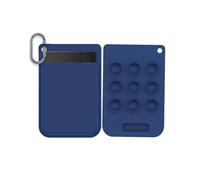WUNIAK - Funda para grabadora de voz Plaud Note Pro, con IA (2026), funda protectora portátil de silicona suave, resistente a arañazos y golpes, con mosquetón, diseño fácil de cargar, color azul