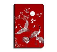 WunM Studio para Kindle 7 Case, Smart Cover para Kindle 7th Generation Capa, Auto Sleep Wake Up Funda Slim Lightweight Ereader Funda Protectora/Grúa de Estilo Chino