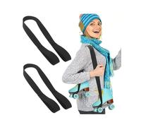 WUNZILO 1 par de correas para patines, correas para guardar patines, correas para snowboard, correas para tapetes de yoga, correas para botas de esquí, utilizadas para guardar patines, tapetes de yoga