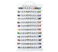 WUNZILO Juego de 12 pulseras del equipo de novia, pulseras Jga Team Bride para mujer, decoración para despedida de soltera, despedida de soltera, despedida de soltera, accesorios de fiesta, rosa