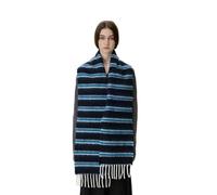 WUODHTW Winter Scarf for Women Shawl Tassel Plaid Scarves Wraps Super Soft Classic Cashmere Feel Warm Long Scarf Gifts (navy)