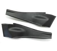 WUPEDI 1 par de cubiertas de limpiaparabrisas de esquina de coche, color negro, for NISSAN, Altima 2013 2014 2015 2016 cubierta del capó del limpiaparabrisas lateral