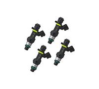 WUPEDI 16600-EN200 FBY2850 Inyector de combustible Sentra Cube Versa, for Qashqai, 4PCS Kit de reemplazo de boquillas de inyectores de com
