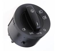 WUPEDI 1K0941431BN Interruptor de luz antiniebla for faros delanteros 10 pines, for Golf, EOS, Passat, Tiguan, Caddy Interruptor de control de luces antiniebla del tab