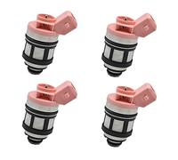 WUPEDI 4 unids/lote inyector de combustible, for Nissan, D21 Pathfinder Pickup Quest 3.0L 2.4L V6 motor JS20-1 JS201 16600-88G10 Kit de reemplazo de boquillas de inyectores de com