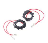 WUPEDI Adaptador de portalámparas for Faros Delanteros LED H7 de 2 Piezas, Adaptador de Bombillas, Soporte de Base for Volkswagen, Golf 5, Jetta, Sagitar H7 Antiguo, VW Clip de Montaje de la Bombilla