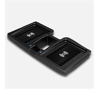 WUPEDI Cargador inalámbrico for teléfono móvil de Coche de 15W, for Toyota, Highlander XU70, Panel de Carga de teléfono móvil Modificado con Encendedor Interior Cargador inalámbrico para Coche