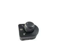 WUPEDI Control de Calor del Interruptor del Espejo Lateral FS 1J1959565F, for VW, Beetle, Passat B5, Jetta, Golf MK4 Interruptor del Espejo retrovisor del Coche
