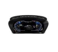 WUPEDI Cuadro de Instrumentos Digital for BMW Serie 5 E60 E61 E70 E71, Cuadro de Instrumentos HUD, podómetro Pantalla Digital del Tablero(E70)