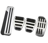 WUPEDI Cubierta de pedal de freno de coche, for NISSAN, for Qashqai, J11 2014-2022, for X-TRAIL, Rogue T32 Kicks Altima 2019, for Micra, almohadillas de combustible de acero inoxidable Funda para peda