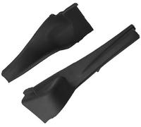 WUPEDI Embellecedor de extensión de cubierta de limpiaparabrisas, for NISSAN, for Murano, 2 piezas cubierta del capó del limpiaparabrisas lateral