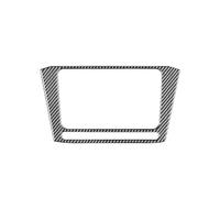 WUPEDI Embellecedor de línea coche, pegatina for panel navegación y control central, for Passat B8 (2016-2018), accesorios fibra carbono Moldura para tablero de instrumentos