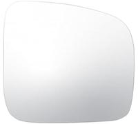 WUPEDI Espejo retrovisor calefactable for VW Transporter T5 (2003-2009) y Caddy (2004-2015), lado derecho del conductor, con placa de soporte. lente de espejo convexo(BLACK Right)
