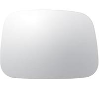 WUPEDI Espejo retrovisor calefactable for VW Transporter T5 (2003-2009) y Caddy (2004-2015), lado derecho del conductor, con placa de soporte. lente de espejo convexo(BLACK Left)