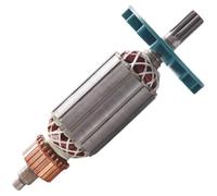 WUPEDI Estator de armadura AC220-240V for llave eléctrica P1B-DV-22C, piezas repuesto bobina estator anclaje Rotor Rotor de armadura de motor eléctrico para herramientas de jardín(BLACK Stator)