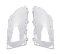 WUPEDI Faro delantero transparente for Serie 3 E46 02-05, cubierta for faros delanteros. cubierta protectora de faros(Right And Left)