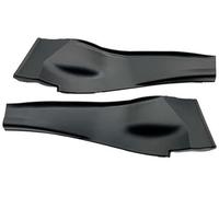 WUPEDI For 2013-2017, for NISSAN, Altima Front LH y RH Cowl Extension Trim Corner Parabrisas Cubierta Panel 2014 2015 2016 2017 OEM NUEVO cubierta del capó del limpiaparabrisas lateral