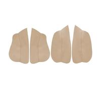 WUPEDI For Citroen, for Xsara Picasso, Cubierta del Panel reposabrazos de la Puerta Cuero Microfibra, 4 Piezas con Accesorios Montaje, Interiores Coche Panel de la puerta del coche(Beige)