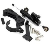 WUPEDI For ZERO, 10X accesorios for scooter Eléctrico dirección estabilizar soporte amortiguador Amortiguador de dirección de scooter eléctrico(BLACK A)