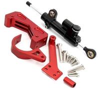 WUPEDI For ZERO, 10X accesorios for scooter Eléctrico kit de amortiguador estabilizador dirección Amortiguador de dirección de scooter eléctrico(BLACK D)