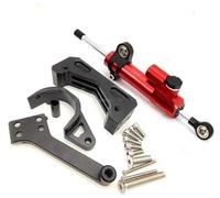 WUPEDI For ZERO, 10X Scooter estabilizador de dirección amortiguador soporte modificación rueda delantera piezas eléctrico Amortiguador de dirección de scooter eléctrico(BLACK Bracket-Damper Kit A2)