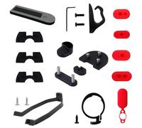 WUPEDI Funda Protectora for Panel de Tablero Circuito, for Xiaomi, M365 Pro, Gancho for Patinete eléctrico, amortiguadores vibración, Soporte for Guardabarros Trasero Guardabarros(Schwarz)