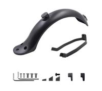 WUPEDI Guardabarros Negros Alas de Scooter Trasero Protección Soporte Piezas plástico Tornillos Tapón Goma, for Xiaomi, Mijia M365 Pro Guardabarros(Schwarz)
