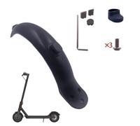 WUPEDI Guardabarros Negros Alas de Scooter Trasero Protección Soporte Piezas plástico Tornillos Tapón Goma, for Xiaomi, Mijia M365 Pro Guardabarros(Violet)