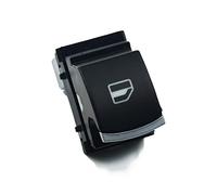 WUPEDI Interruptor de elevalunas eléctrico cromado, for VW, Volkswagen, EOS, Golf, Jetta, MK5 6 GTI, Passat, B6 CC, Tiguan, 5ND959855 Interruptor elevalunas electrico