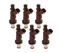 WUPEDI Inyector de combustible 6 uds, for Toyota, 4Runner Tacoma, for Tundra, 3.4L 2325062040 2320962040 23250-62040 23209-62040 Kit de reemplazo de boquillas de inyectores de combustible