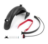 WUPEDI Juego de Guardabarros Trasero, Accesorios, Kit Soporte luz Trasera for Segway, Ninebot, Accesorio Freno for Scooter MAX G30 Guardabarros(Rot)