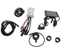 WUPEDI Kit de conversión de Bicicleta eléctrica, Controlador de Velocidad de Motor de Scooter de 36 V y 48 V con Panel LCD M6, for Motor de 250 W y 350 W Medidor de Velocidad para Patinete eléctrico