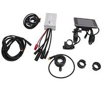 WUPEDI Kit de conversión de Bicicleta eléctrica, Controlador de Velocidad de Motor de Scooter de 36 V y 48 V con Panel LCD M6, for Motor de 250 W y 350 W Medidor de Velocidad para Patinete eléctrico