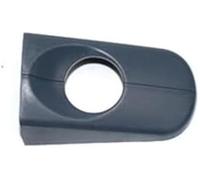 WUPEDI Manija de puerta exterior, para Escape, para Focus para Transit 2014-2018, Kit de tapa de junta delantera trasera izquierda derecha Protector de manija de puerta(BLACK Cover With Hole)