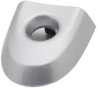 WUPEDI Manija de puerta exterior, para Nissan Juke F15 para Cube Z12 para Tiida 2011-2015 Tapa cerradura exterior izquierda derecha con orificio Protector de manija de puerta(Silver Key Hole)