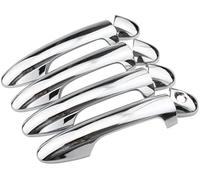 WUPEDI Manija de puerta exterior, para Toyota para Rav4 2013 2014-2017 2018, cubierta captura coche, tapa embellecedora, moldura, Protector de manija de puerta