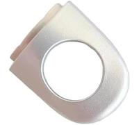 WUPEDI Manija de puerta exterior, para Vw up E-UP para Polo 2015 2016 2017 2018 2019 Tapa del extremo la cerradura delantera izquierda Cubierta Protector de manija de puerta(Silver)