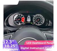 WUPEDI Panel de Instrumentos Digital LCD de 10,25 Pulgadas con podómetro y Carplay for Audi Q5 2010-2018, Cabina Virtual. Pantalla Digital del Tablero